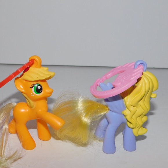 Lot 3 Hasbro McDonalds 2012 My Little Pony Backpack Clips 3" - Picture 6 of 6